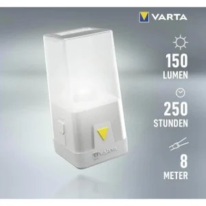 Varta Campinglampe Outdoor Ambiance L10 LED, 150 Lumen, Dimmbar, RGB, Spritzwassergeschützt 19