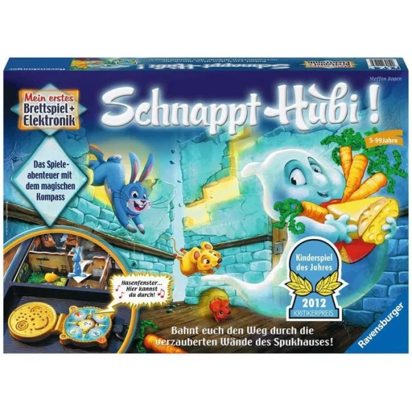 Ravensburger Brettspiel 22093 Schnappt Hubi!, Ab 5 Jahre, 2-4 Spieler 1