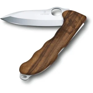 Victorinox Taschenmesser Hunter Pro Wood, Braun, 0.9411.M63, Holzgriff, 2 Funktionen, M. Gürteletui 10