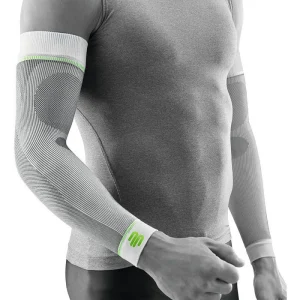 Bauerfeind Armling Sports Compression Sleeves Arm, Größe S / Kurz, Weiß, Beidseitig Tragbar, 2 Stück 12