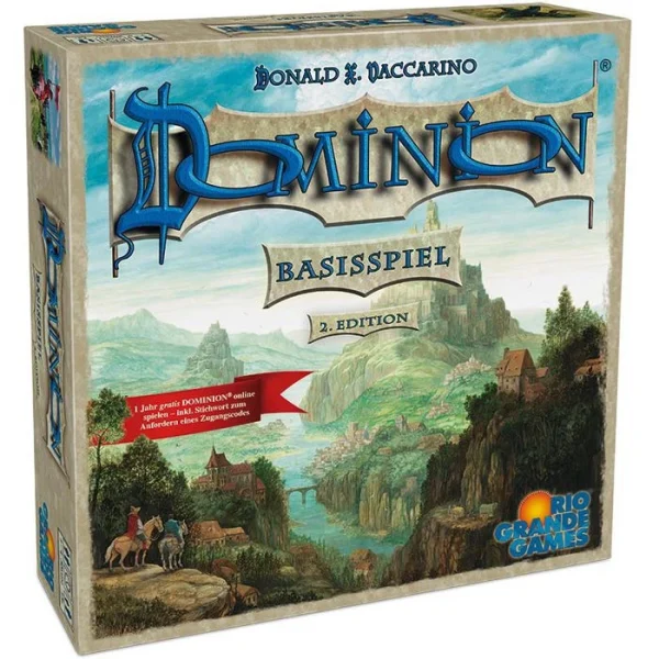 Rio-Grande-Games Kartenspiel Dominion Basisspiel, 2. Edition, Ab 13 Jahre, 2-4 Spieler 1