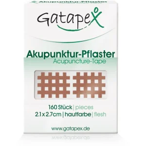 Gatapex Gittertape Akupunktur-Pflaster, Typ A, 2,7 X 2,1cm, Größe S, Hautfarben, 160 Strips 15