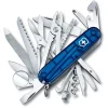 Victorinox Taschenmesser Swiss Champ 1.6795.T2, Blau Transparent, 33 Funktionen 5