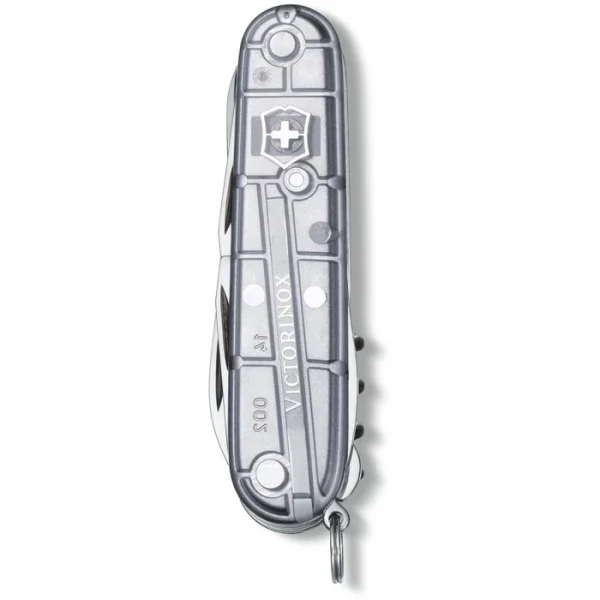 Victorinox Taschenmesser Climber, 1.3703.T7, Silber Transparent, 14 Funktionen 3