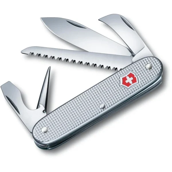 Victorinox Taschenmesser Swiss Army 7 Alox, 0.8150.26, Silber, 7 Funktion 1