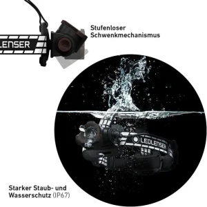 Ledlenser Stirnlampe H7R Signature LED, 1.200 Lumen, Akku, App 12