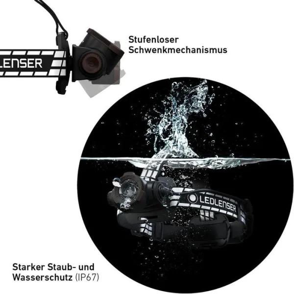 Ledlenser Stirnlampe H7R Signature LED, 1.200 Lumen, Akku, App 3