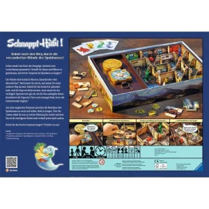 Ravensburger Brettspiel 22093 Schnappt Hubi!, Ab 5 Jahre, 2-4 Spieler 14