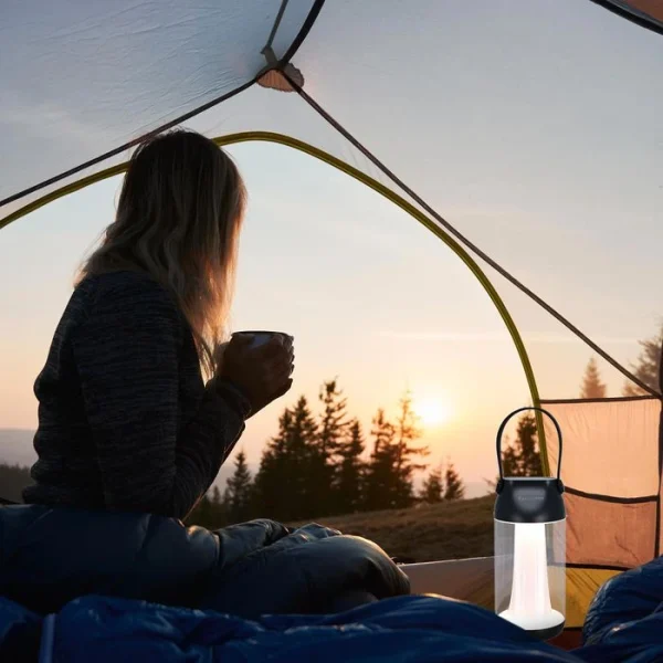 Paulmann Campinglampe Cupulino LED Dimmbar, 135 Lumen, Akku, USB, Spritzwassergeschützt 4