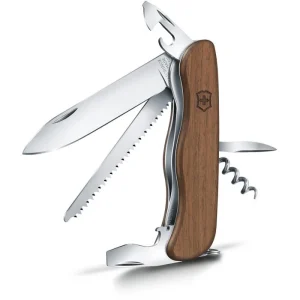 Victorinox Taschenmesser Forester Wood 0.8361.63, Nussbaum, 10 Funktionen 10