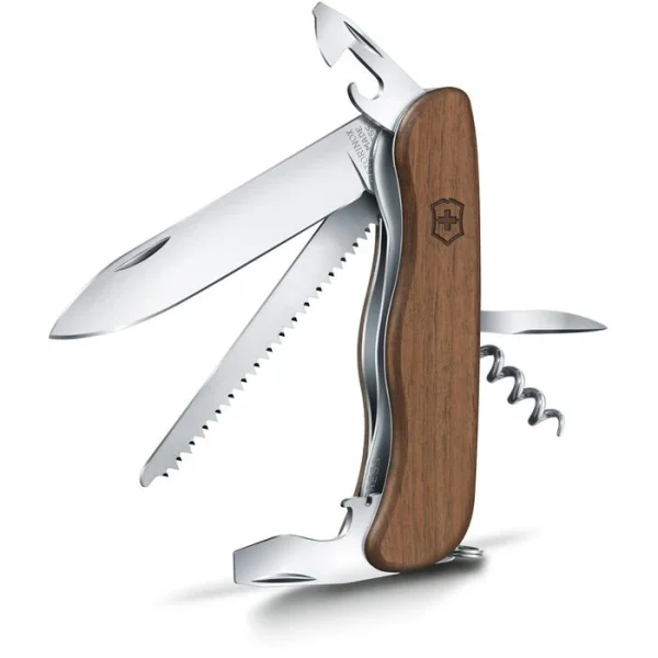 Victorinox Taschenmesser Forester Wood 0.8361.63, Nussbaum, 10 Funktionen 4