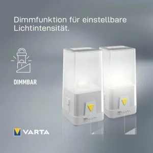 Varta Campinglampe Outdoor Ambiance L10 LED, 150 Lumen, Dimmbar, RGB, Spritzwassergeschützt 13