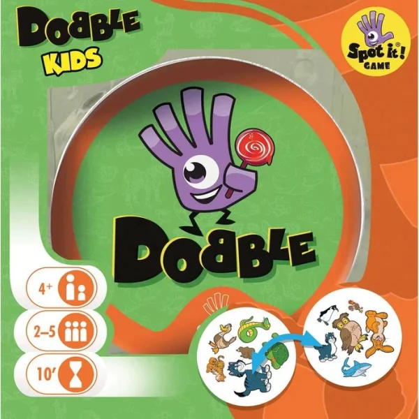 Asmodee Kartenspiel 001769 Dobble Kids, Ab 4 Jahre, 2-5 Spieler 5