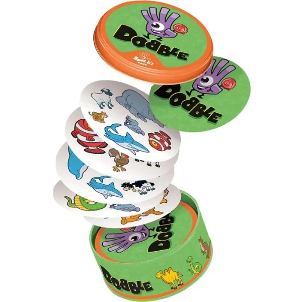 Asmodee Kartenspiel 001769 Dobble Kids, Ab 4 Jahre, 2-5 Spieler 3