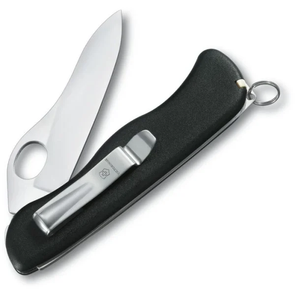 Victorinox Taschenmesser Sentinel One Hand, 0.8413.M3, Schwarz, 4 Funktionen 3