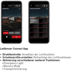 Ledlenser Stirnlampe H7R Signature LED, 1.200 Lumen, Akku, App 16