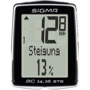 Sigma Fahrradcomputer BC 14.16 STS CAD, Kabellos, Mit Funk, Wasserdicht, Trittsensor 7