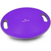 Navaris Balance-Board Therapiekreisel, Ø 40cm, Lila, Mit Griffen 19