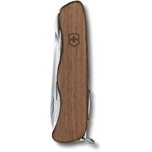 Victorinox Taschenmesser Forester Wood 0.8361.63, Nussbaum, 10 Funktionen 12