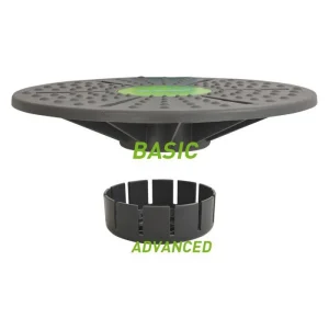 Balance-Board Schildkröt-Fitness Ø 39,5 Cm, Schwarz-grün 11