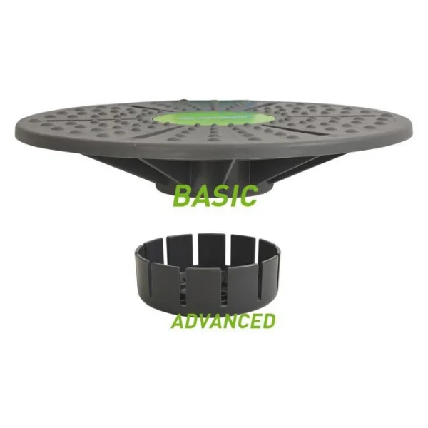 Balance-Board Schildkröt-Fitness Ø 39,5 Cm, Schwarz-grün 4