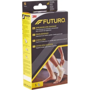 3M FUTURO Fußbandage 47876, Sprunggelenk, Für Rechts & Links, Beige, Größe L 18