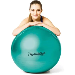 PEZZI Gymnastikball Standard, Groß, 65cm, Belastbar Bis 400kg, Grün 11