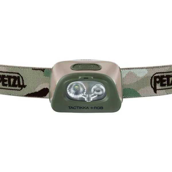 Petzl Stirnlampe Tactikka+ RGB LED, Desert, 350 Lumen, Rot-, Grün- Und Blaulicht, Wasserdicht 3