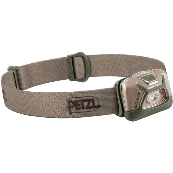 Petzl Stirnlampe Tactikka LED, 300 Lumen, Rotlicht, Sand 1