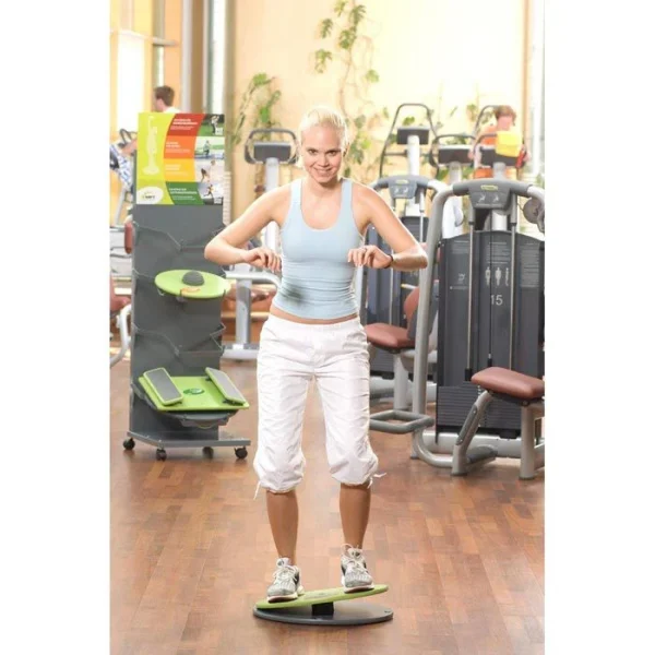 MFT Balance-Board Fit Disc, Ø 40 Cm, Grün-grau 4