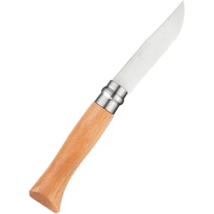 Opinel Klappmesser No.8 Inox, Klingenlänge 8,5 Cm, Buche, Braun 9