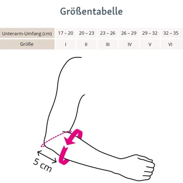 Medi Ellenbogenbandage Epicomed, Für Links & Rechts, Silber, Größe IV 6