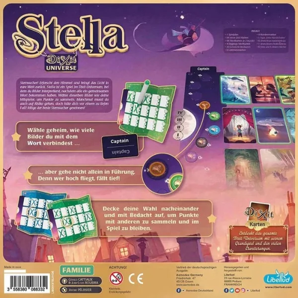 Asmodee Kartenspiel LIBD0017 Stella Dixit Universe, Ab 8 Jahre, 3-6 Spieler 5