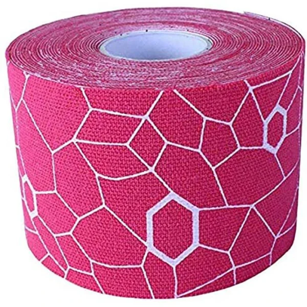 THERABAND Kinesio-Tape XactStretch, Pink/weiß, 5m X 5cm, Wasserfest, Elastisch 1