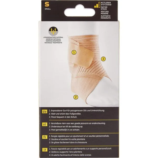 3M FUTURO Fußbandage 47876, Sprunggelenk, Für Rechts & Links, Beige, Größe L 7