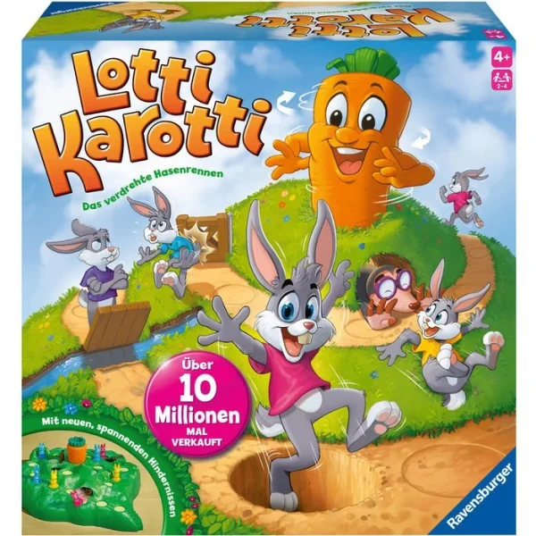 Ravensburger Brettspiel 215560 Lotti Karotti, Ab 4 Jahre, 2-4 Spieler 1