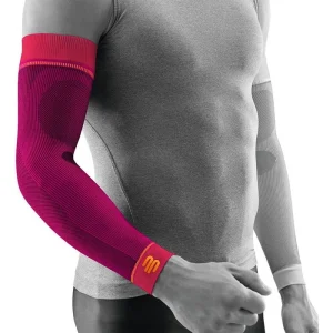 Bauerfeind Armling Sports Compression Sleeves Arm, Gr. XL (lang), Pink, Beidseitig Tragbar, 2 Stück 12