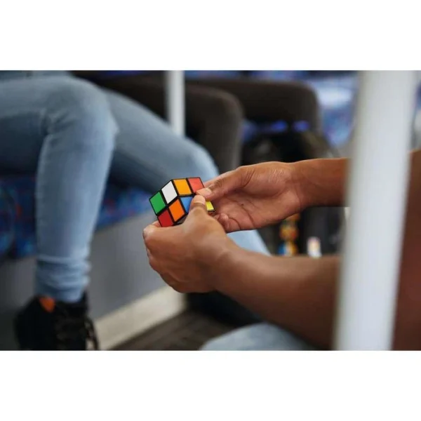 ThinkFun Würfelspiel 76393, Rubiks Cube 2×2, Ab 7 Jahre, 1 Spieler, Zauberwürfel 8