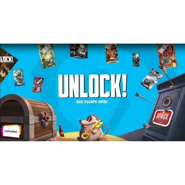 Asmodee Kartenspiel Unlock! In Der Mausefalle, Ab 10 Jahre, 1-6 Spieler 9