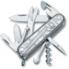 Victorinox Taschenmesser Climber, 1.3703.T7, Silber Transparent, 14 Funktionen 14