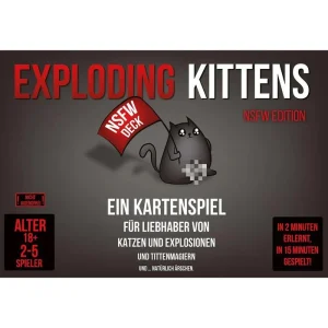 Asmodee Kartenspiel Exploding Kittens NSFW Edition, Ab 18 Jahre, 2-5 Spieler 10