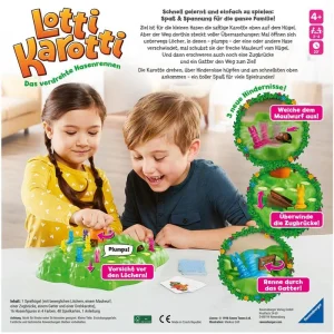 Ravensburger Brettspiel 215560 Lotti Karotti, Ab 4 Jahre, 2-4 Spieler 12