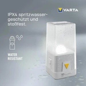 Varta Campinglampe Outdoor Ambiance L10 LED, 150 Lumen, Dimmbar, RGB, Spritzwassergeschützt 17