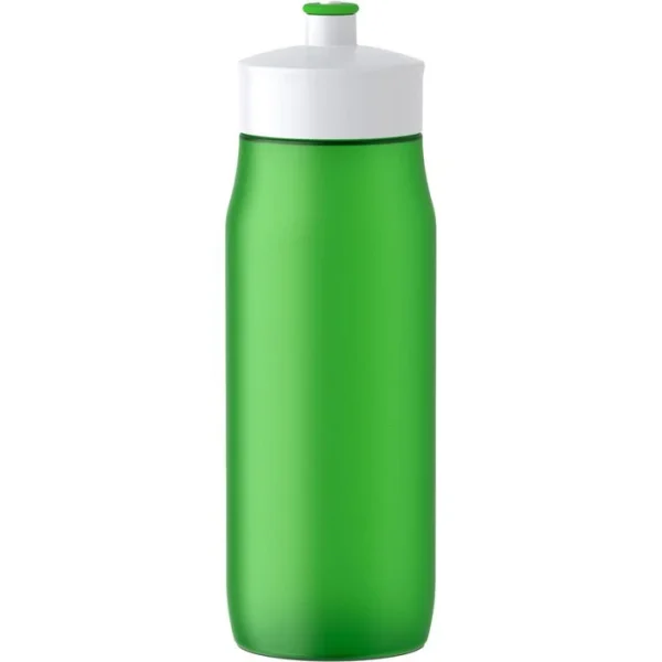 Emsa Trinkflasche Squeeze Sport 518088, 0,6 L, Kunststoff, Grün 1