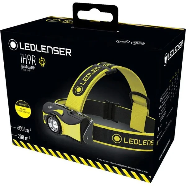 Ledlenser Stirnlampe IH9R LED, 600 Lumen, Akku, Rot-, Grün- Und Blaulicht 5