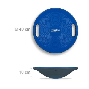 Balance-Board Relaxdays Ø 40cm, Blau 9