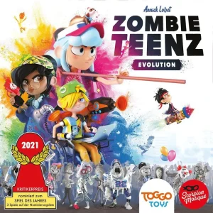 Asmodee Brettspiel LSMD0013 Zombie Teenz Evolution, Ab 8 Jahre, 2-4 Spieler 10