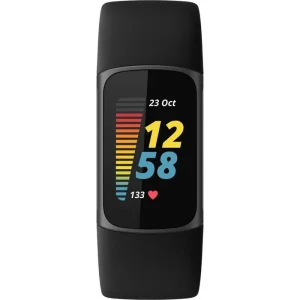 Fitbit Fitness-Tracker Charge 5 Schwarz, Puls-, SpO2-, EKG-Messung, GPS, OLED, Wasserdicht 11