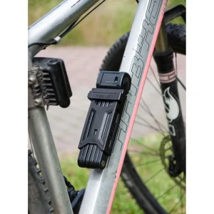 Fischer-MTS Fahrradschloss 85852, Faltschloss, Länge 85cm, Sicherheitslevel 8 15