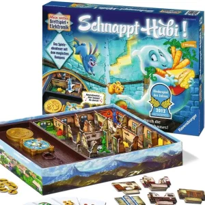 Ravensburger Brettspiel 22093 Schnappt Hubi!, Ab 5 Jahre, 2-4 Spieler 24